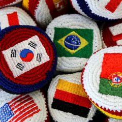 FLAG FOOTBAG Assorted Countries
